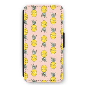 Ananas: iPhone 12 Pro Max Flip Hoesje