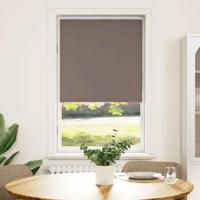 Rolgordijn verduisterend koffie 80x175 cm stofbreedte 75,7 cm