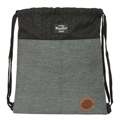 Rugtas met Koordjes BlackFit8 Old school Zwart Grijs 35 x 40 x 1 cm