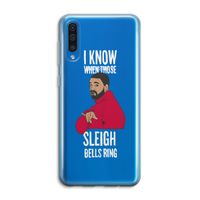 Sleigh Bells Ring: Samsung Galaxy A50 Transparant Hoesje
