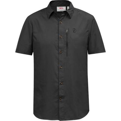 Fjallraven Abisko Hike SS M Heren Shirt Dark Grey S