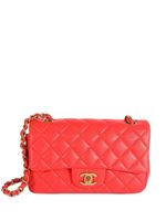 CHANEL Pre-Owned mini sac porté épaule Classic Flap - Rose