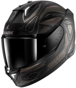 SHARK Skwal i3 Linik, Integraalhelm, Mat Zwart-Antraciet-Antraciet KAA
