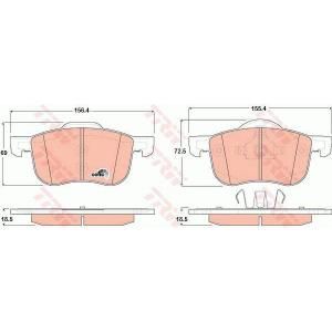 Trw Remblokset GDB1388