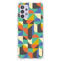 Samsung Galaxy A32 4G | A32 5G Enterprise Editie Doorzichtige Silicone Hoesje Funky Retro - thumbnail