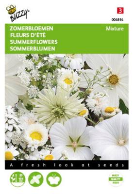 Zomerbloemen Witte Tinten - Buzzy