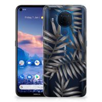 Nokia 5.4 | TPU Case | Leaves Grey