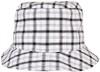 Flexfit FX5003C Check Bucket Hat - White-Grey Check - One Size