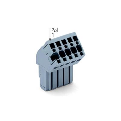 WAGO 769-105/022-000 Connector, female Grijs 50 stuk(s)