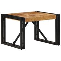 Salontafel 50x50x35 cm massief ruw mangohout
