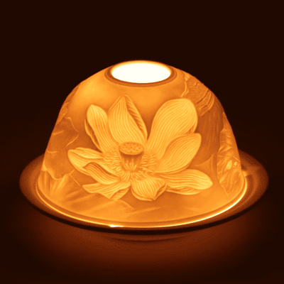 Sfeerlicht Porselein Lotusbloem