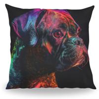Kussen - Huisdier Portret - Boxer 1 Color - Pillow Buddies
