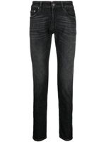 PT Torino jean skinny à patch logo - Noir