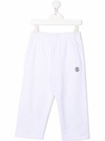 MM6 Maison Margiela Kids pantalon de jogging à logo imprimé - Blanc MM6 Maison Margiela Kids pantalon de jogging à logo imprimé - Blanc