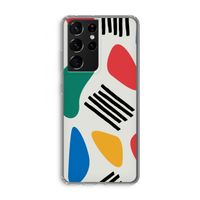 Illustratieve pop 1: Samsung Galaxy S21 Ultra Transparant Hoesje