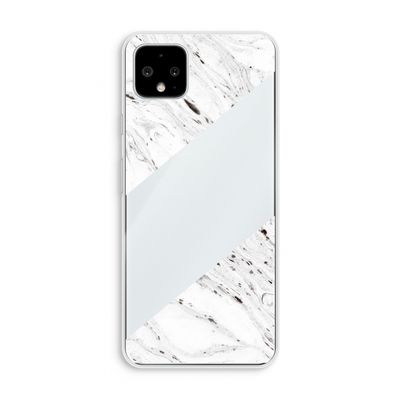 Biggest stripe: Pixel 4 XL Transparant Hoesje