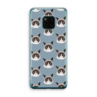It's a Purrr Case: Huawei Mate 20 Pro Transparant Hoesje