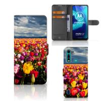 Motorola G8 Power Lite Hoesje Tulpen Motorola G8 Power Lite Hoesje Tulpen