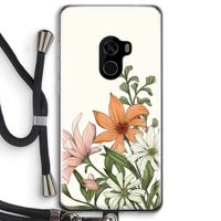 Floral bouquet: Xiaomi Mi Mix 2 Transparant Hoesje met koord