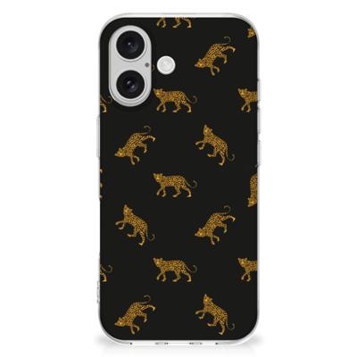 TPU Hoesje voor iPhone 16 Leopards TPU Hoesje voor iPhone 16 Leopards