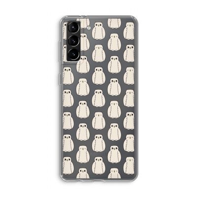 Uilen: Samsung Galaxy S21 Plus Transparant Hoesje