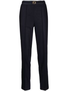 Moncler pantalon de tailleur en laine vierge - Bleu