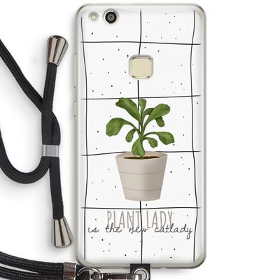 Kamerplant op vensterruit: Huawei Ascend P10 Lite Transparant Hoesje met koord