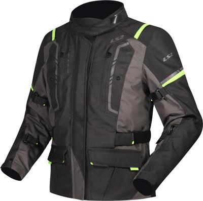 LS2 jas "narvik" jacket narvik ladies black/grey/neon yellow s LS2 jas "narvik" jacket narvik ladies black/grey/neon yellow s