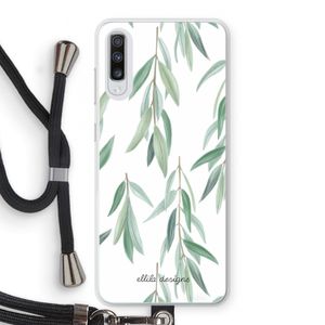 Branch up your life: Samsung Galaxy A70 Transparant Hoesje met koord