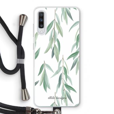 Branch up your life: Samsung Galaxy A70 Transparant Hoesje met koord