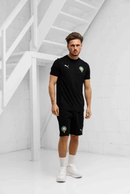 Marokko Casual Trainingsset Senior 2025/2026 - Maat M - Kleur: Zwart | Soccerfanshop