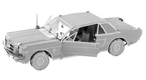 Eureka Metal Earth 1965 Ford Mustang Coupe Zilver Editie