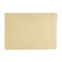 Linen & More Placemat indi pampas yellow 35 x 50 cm set of 4