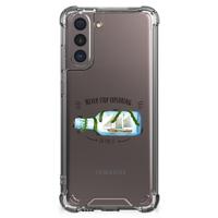 Samsung Galaxy S21 Stevig | Bumper Hoesje | Boho Bottle