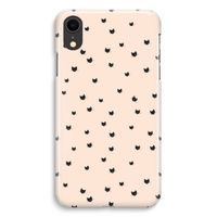 Kleine kattenkopjes: iPhone XR Volledig Geprint Hoesje