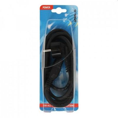 Scanpart apparaatsnoer hittebestendig 3x1.00mm 2,0m zwart