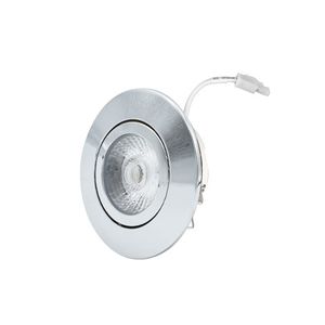 LED Downlight 6W IP44 36º 2.700K Chroom