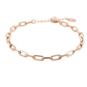 Kalli Schakel Armband Open Rosé | 2608