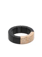 Roberto Demeglio bague Domino en or rose 18ct pavé de diamants