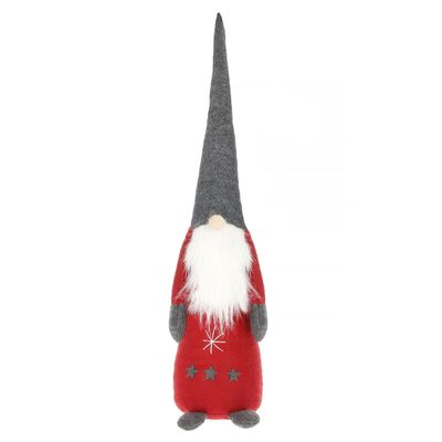 Viking Choice Kerst kabouter rood - 84 cm hoog - Viking Choice Kerst kabouter rood - 84 cm hoog -