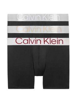 Calvin Klein - 3p Boxer Briefs - Steel Micro - 6IE, Maat:S