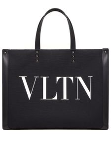 Valentino Garavani sac cabas VLTN EcoLab médium - Noir