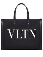 Valentino Garavani sac cabas VLTN EcoLab médium - Noir - thumbnail