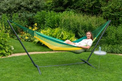 Tropilex Hangmatset Double 'Easy & Mexico' Tropical - Groen - Mexicaans - 150 kg