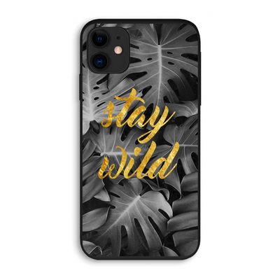 Stay wild: iPhone 11 Biologisch afbreekbaar hoesje