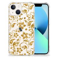 iPhone 13 Case Gouden Bloemen