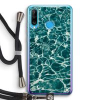 Weerkaatsing water: Huawei P30 Lite Transparant Hoesje met koord