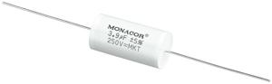 Monacor MKTA-39 capacitors Wit Cylindrisch