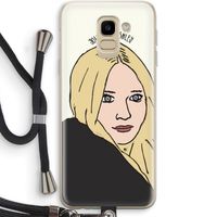 Ashley: Samsung Galaxy J6 (2018) Transparant Hoesje met koord