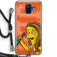 Jamie Lee Simpson: Samsung Galaxy A6 (2018) Transparant Hoesje met koord